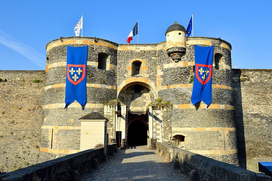 France,Maine et Loire,Angers,the castle of the Dukes of Anjou built by Saint Louis