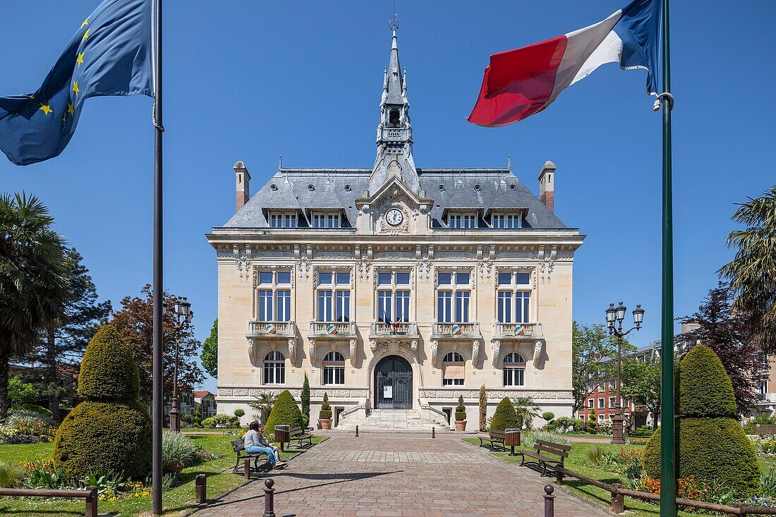 Frankreich,Seine Saint Denis,Le Raincy,Rathaus