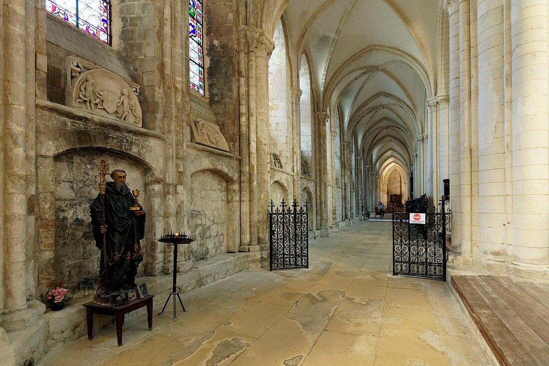 France,Seine Maritime,Pays de Caux,Cote d'Albatre (Alabaster Coast),Fecamp,abbatiale de la Sainte Trinite (abbey church of the Holy Trinity)