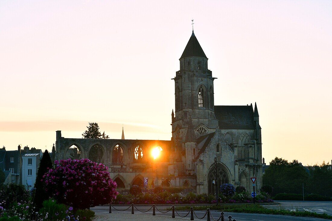 France,Calvados,Caen,Vieux Saint Etienne church