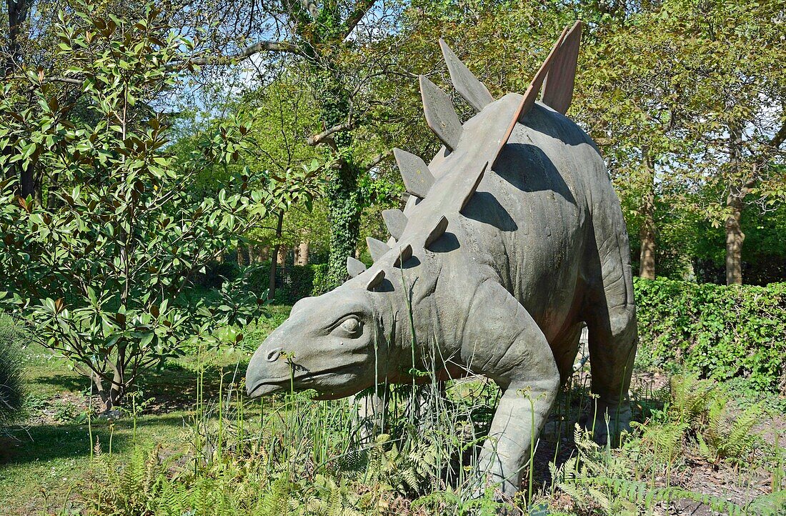 Frankreich,Paris,der Jardin des Plantes (Pflanzengarten),Dinosaurier