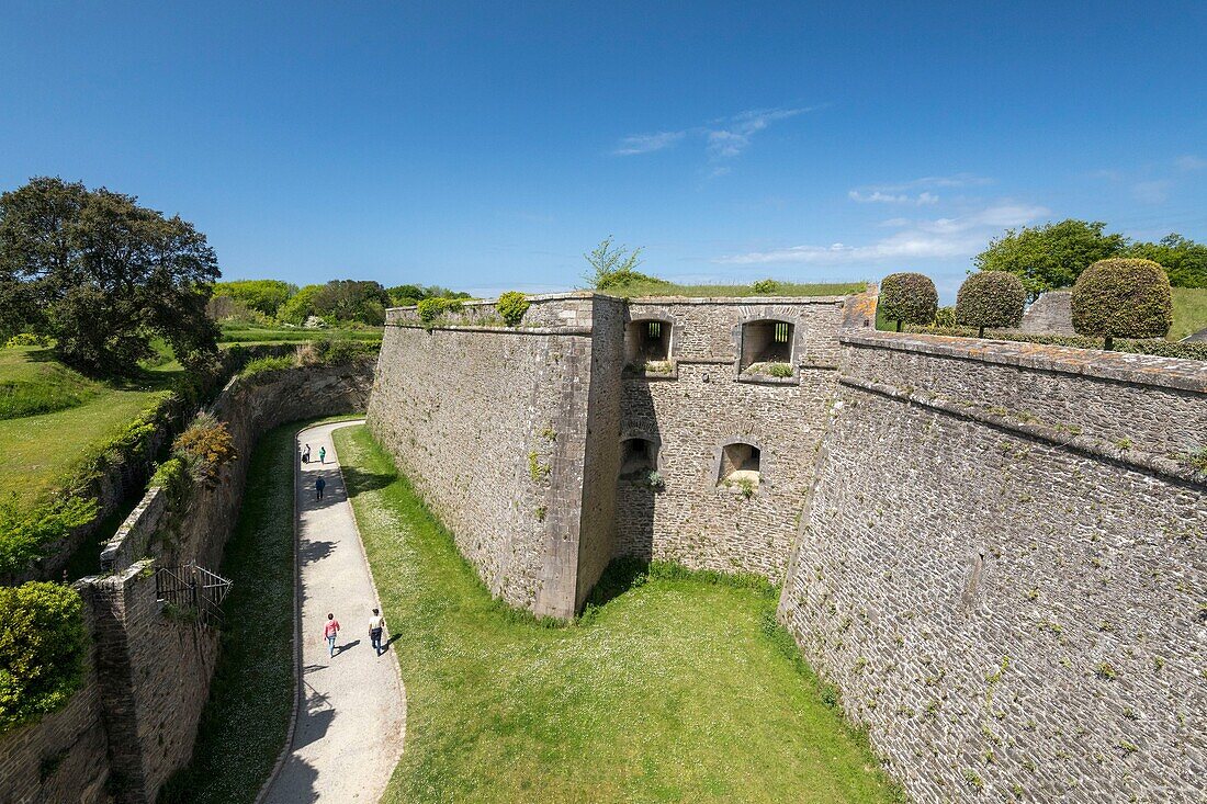 France,Morbihan,Belle-Ile island,le Palais,Vauban citadel