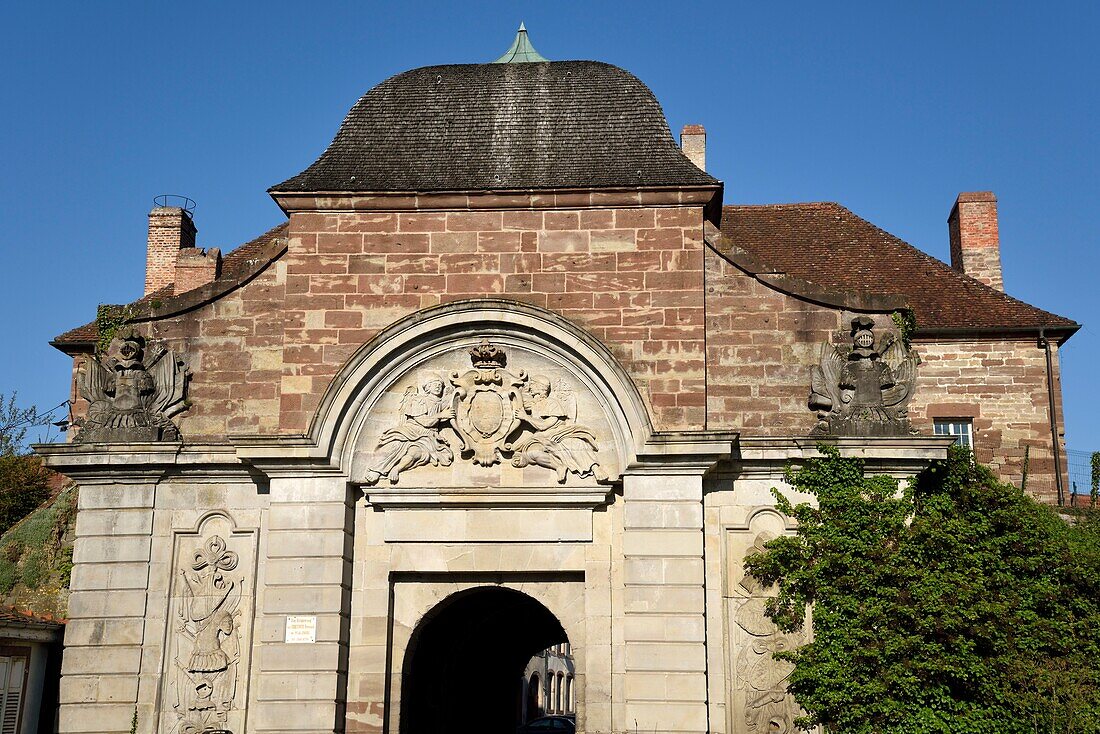 France,Moselle,Phalsbourg,the Porte d Allemagne built by Vauban in the 17th century