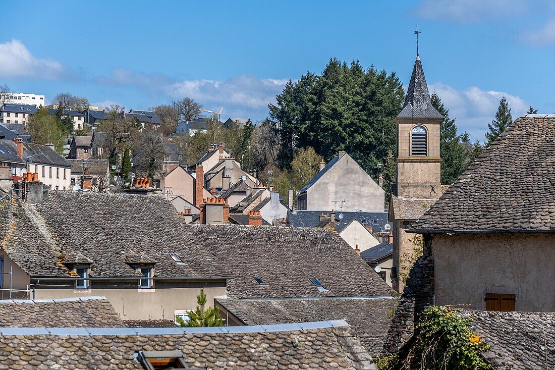 Frankreich,Aveyron,Pont de Salars,Hochebene von Levezou