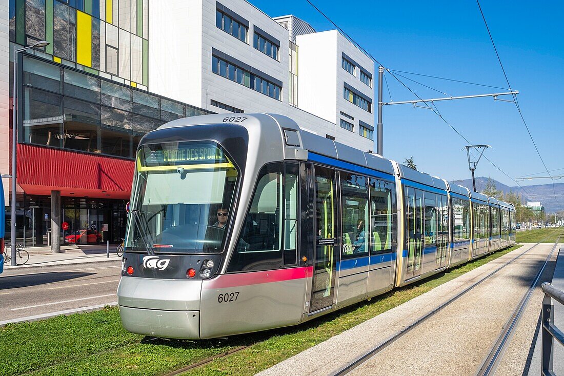 Frankreich,Isere,Grenoble,Stadtteil Polygone Scientifique oder Grenoble Presqu'île,avenue des Martyrs,Nationale Schule für Energie, Wasser und Umwelt