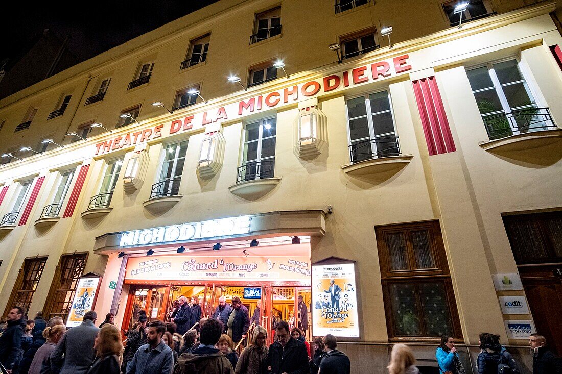 Frankreich,Paris,das Theater Michodiere