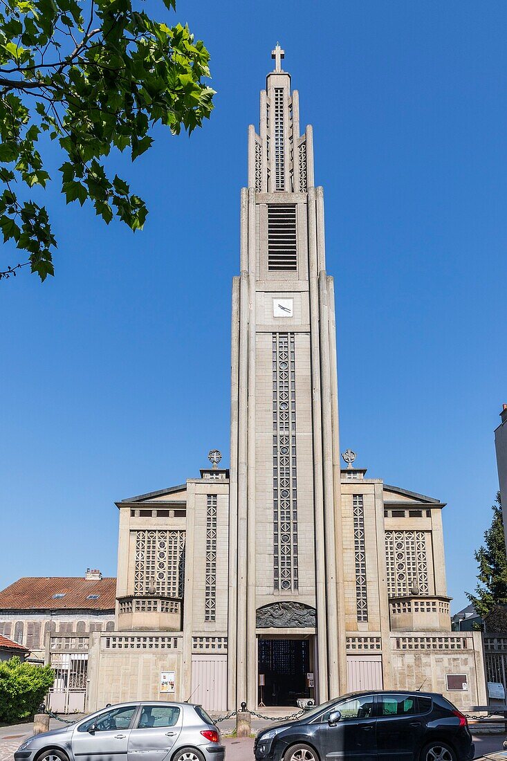 France,Seine Saint Denis,Le Raincy,Church of Our Lady of Consolation