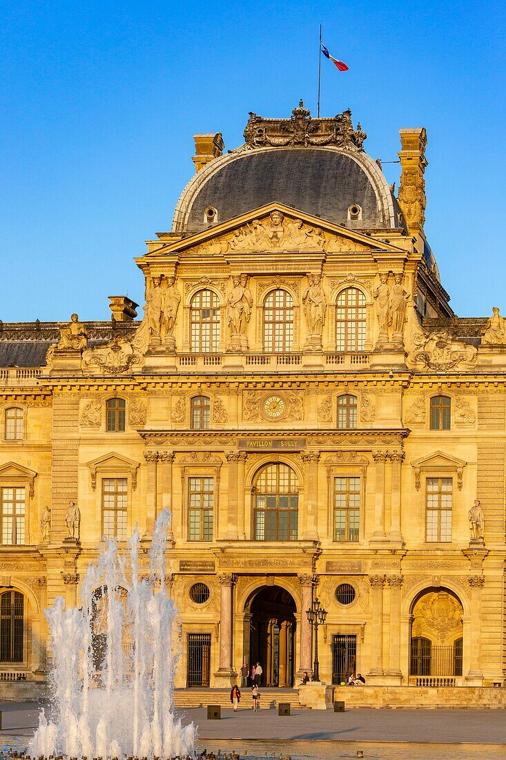 Frankreich,Paris,Weltkulturerbe der UNESCO,Louvre-Museum,Richelieu-Pavillon