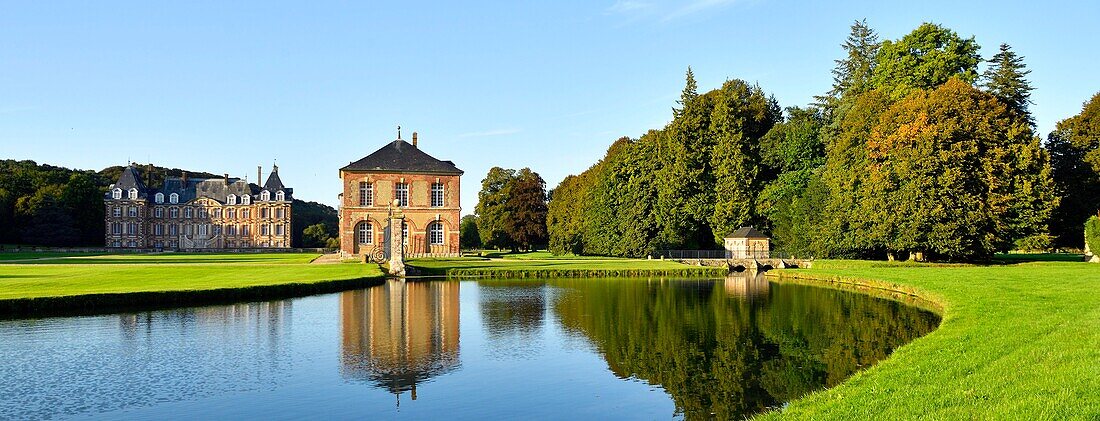 France,Seine Maritime,Pays de Caux,Cany Barville,the Cany castle