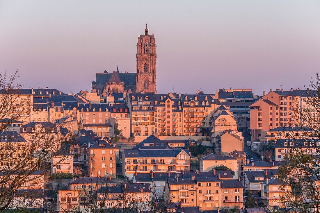 Frankreich,Aveyron,Rodez,Notre Dame de Rodez catedral,aufgelistet bei Great Tourist Sites in Occitanie