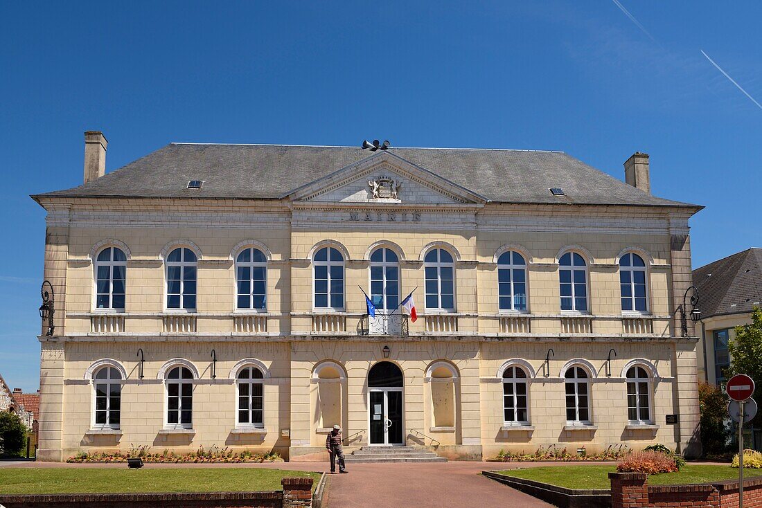 Frankreich,Pas de Calais,Montreuil sur Mer,Rathaus