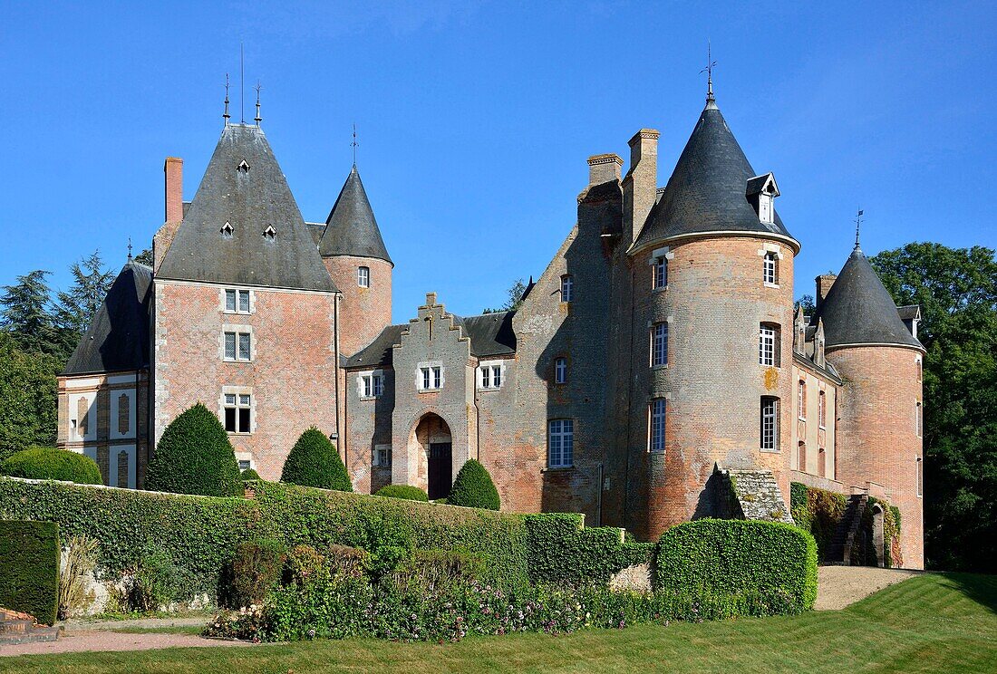 Frankreich,Cher,Berry,Chateau de Blancafort,die Jacques Coeur Straße