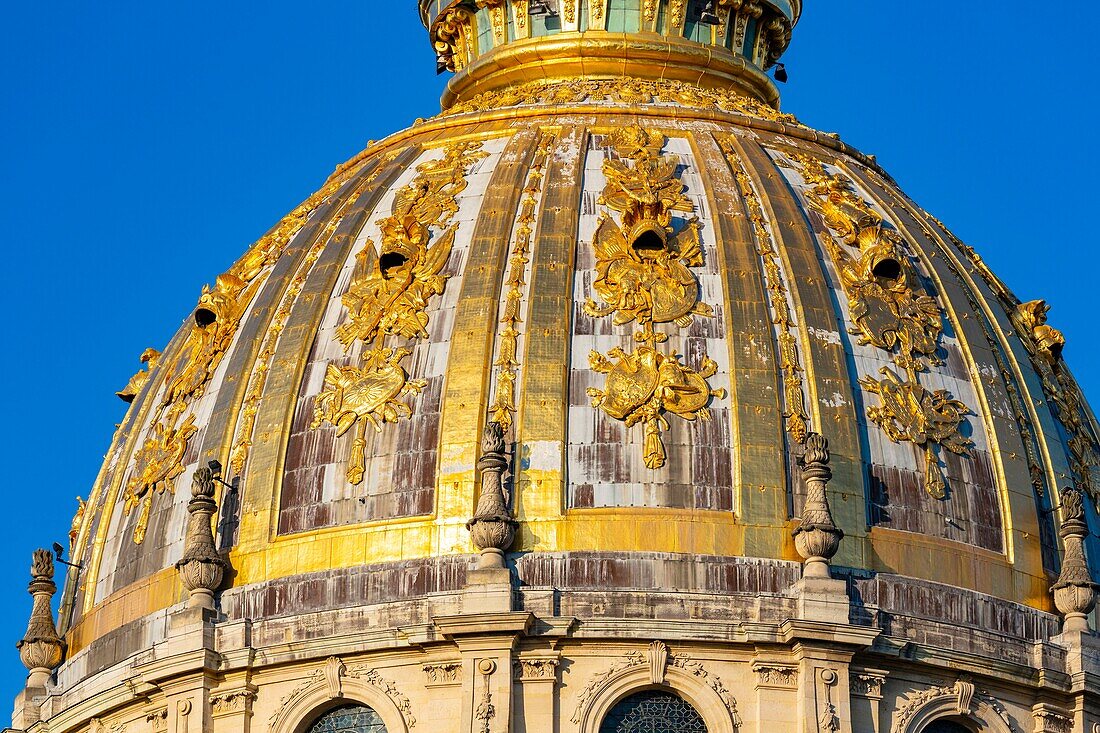 France,Paris,the Dome of the Invalides