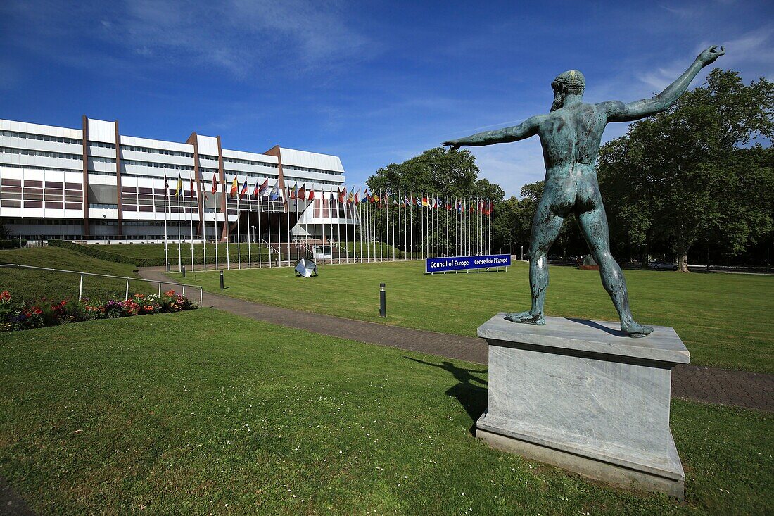 France,Bas Rhin,Strasbourg,European district of Strasbourg,The Palais de l'Europe,located in Strasbourg,is the seat of the Council of Europe