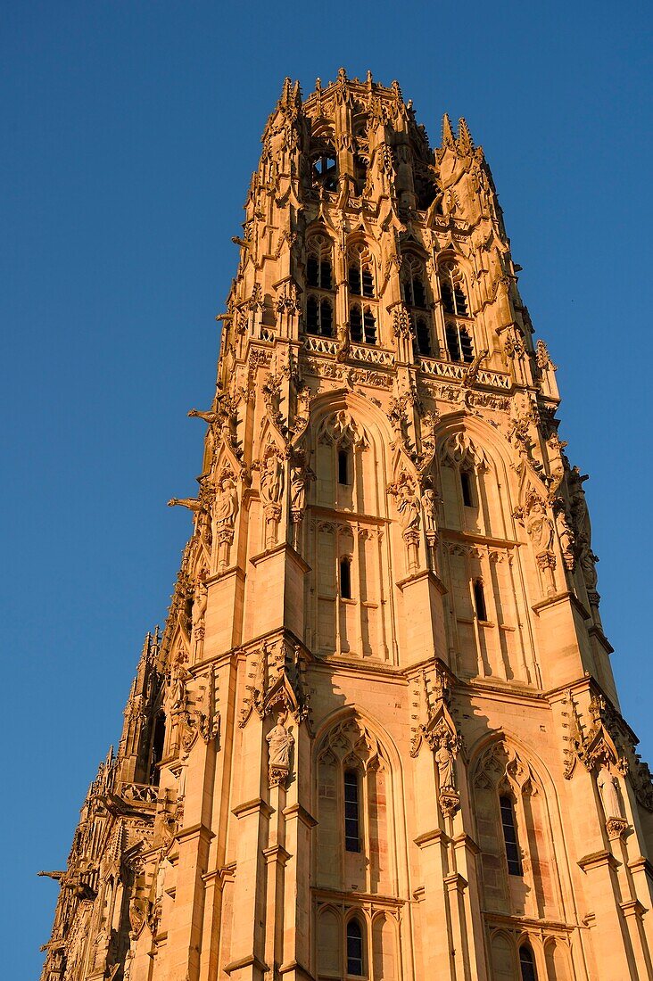 France,Seine Maritime,Rouen,Notre-Dame de Rouen cathedral,the Tour de Beurre