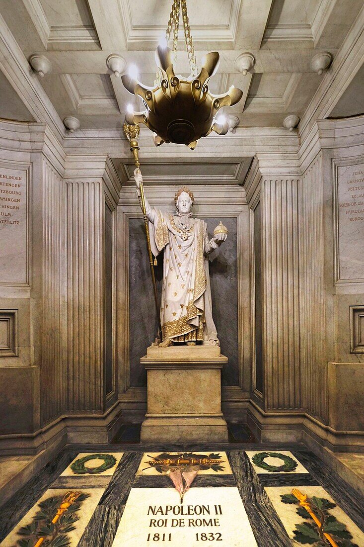 Frankreich,Paris,Welterbe der UNESCO,Kuppel von Les Invalides,Grabmal von Napoleon II