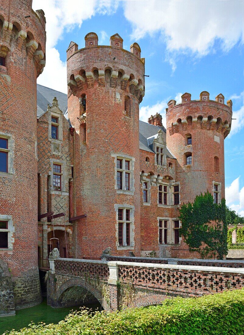 France,Eure et Loir,the castle of Villebon