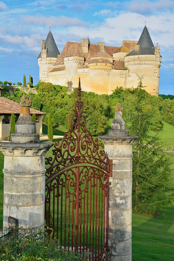Frankreich,Dordogne,Beaumont du Perigord,Chateau de bannes,mittelalterliche Festung