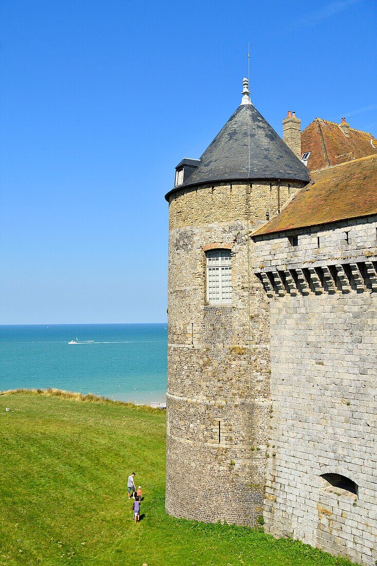 France,Seine Maritime,Pays de Caux,Cote d'Albatre (Alabaster Coast),Dieppe,castle museum