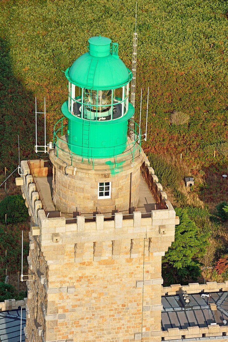 France,Cotes d'Armor,Plevenon,the Cap Frehel (aerial view)