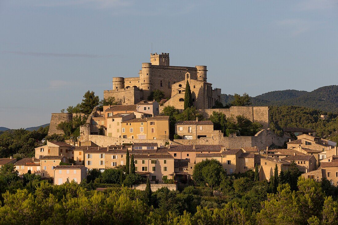 Frankreich,Vaucluse,Le Barroux,das Schloss aus dem 16.