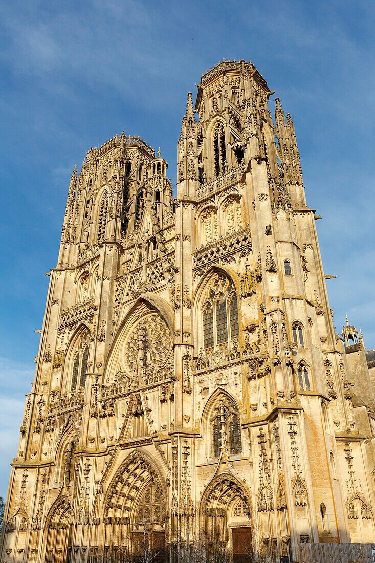 Frankreich,Meurthe et Moselle,Toul,Kathedrale Saint Etienne de Toul im extravaganten gotischen Stil (13.-15. Jahrhundert)
