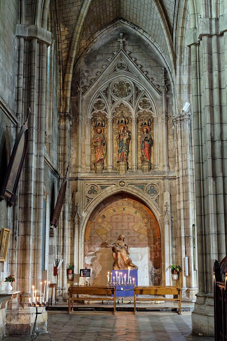 Frankreich,Gironde,Bordeaux,von der UNESCO zum Weltkulturerbe erklärtes Gebiet,Stadtteil Saint Pierre,Kirche St. Pierre