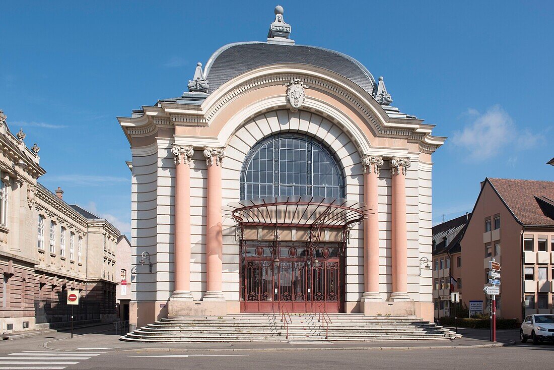 France,Territoire de Belfort,Belfort,the former market hall on the place of the republic