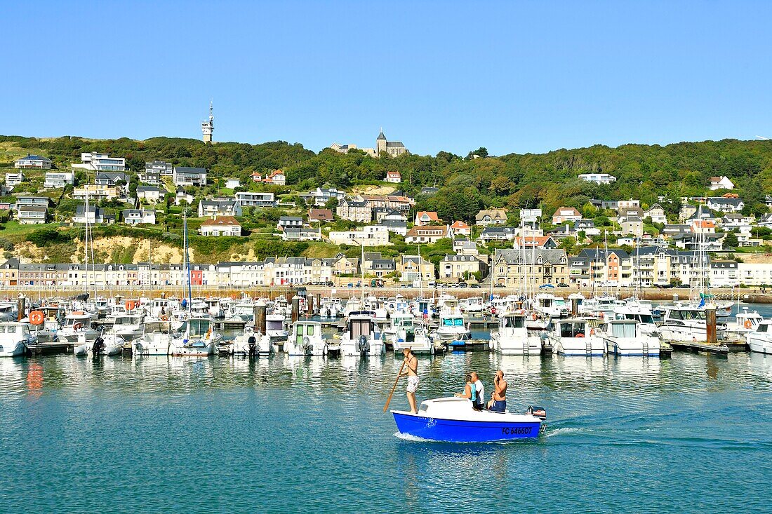 Frankreich,Seine Maritime,Pays de Caux,Cote d'Albatre (Alabasterküste),Fecamp,der Hafen