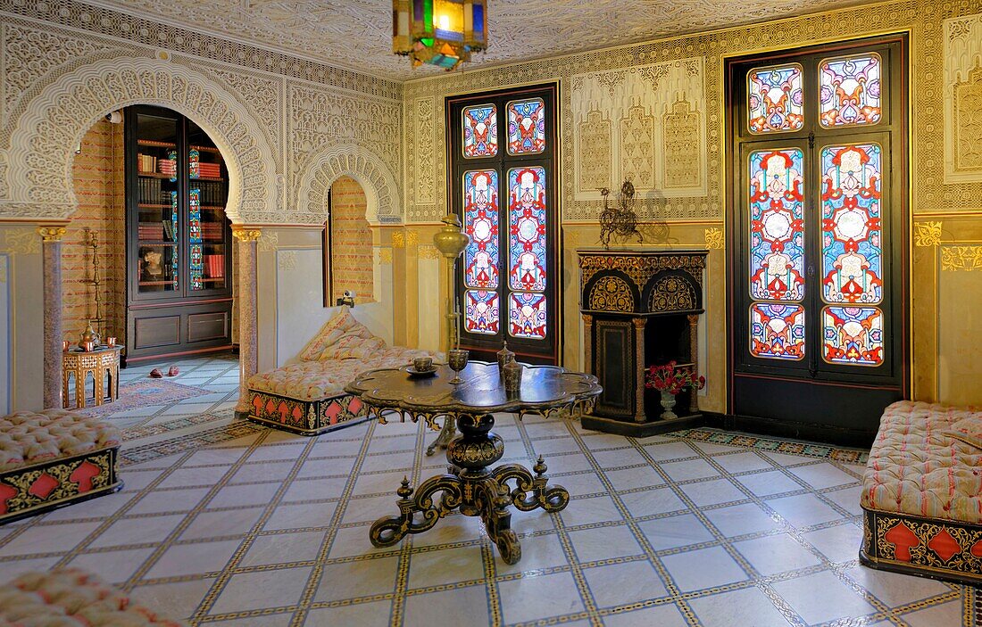France,Yvelines,Port Marly,Monte Cristo castle,Moorish Room
