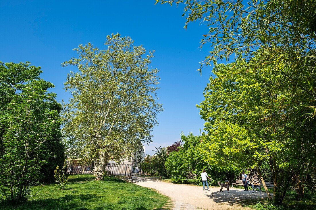 France,Rhone,Villeurbanne,Chateau Gaillard district,Alexis Jordan park