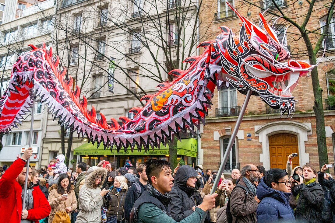 France,Paris,Chinese New Year