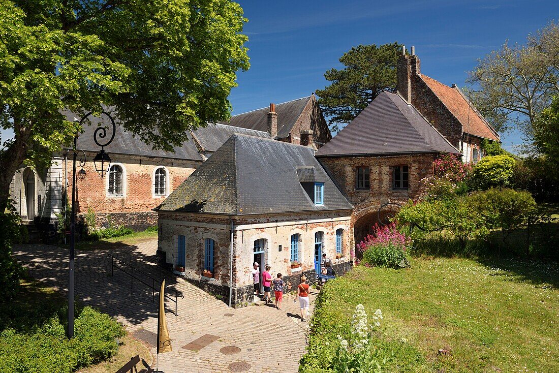 France,Pas de Calais,Montreuil sur Mer,citadel built under Charles the 10th and perfected by Vauban,entrance of the guards corps of the royal castle