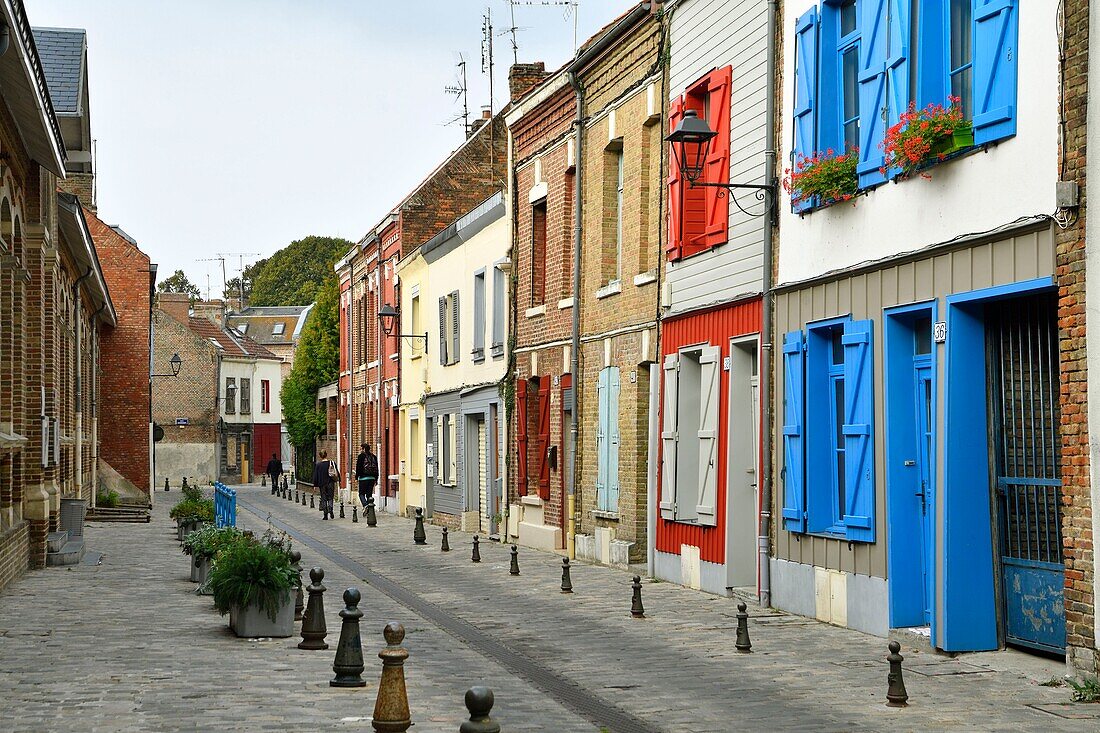 France,Somme,Amiens,Saint-Leu district,rue de La Dodane