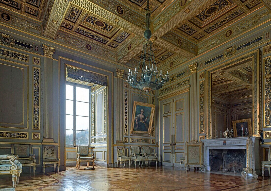 France,Yonne,Chateau d'Ancy le Franc,Louvois's gallery