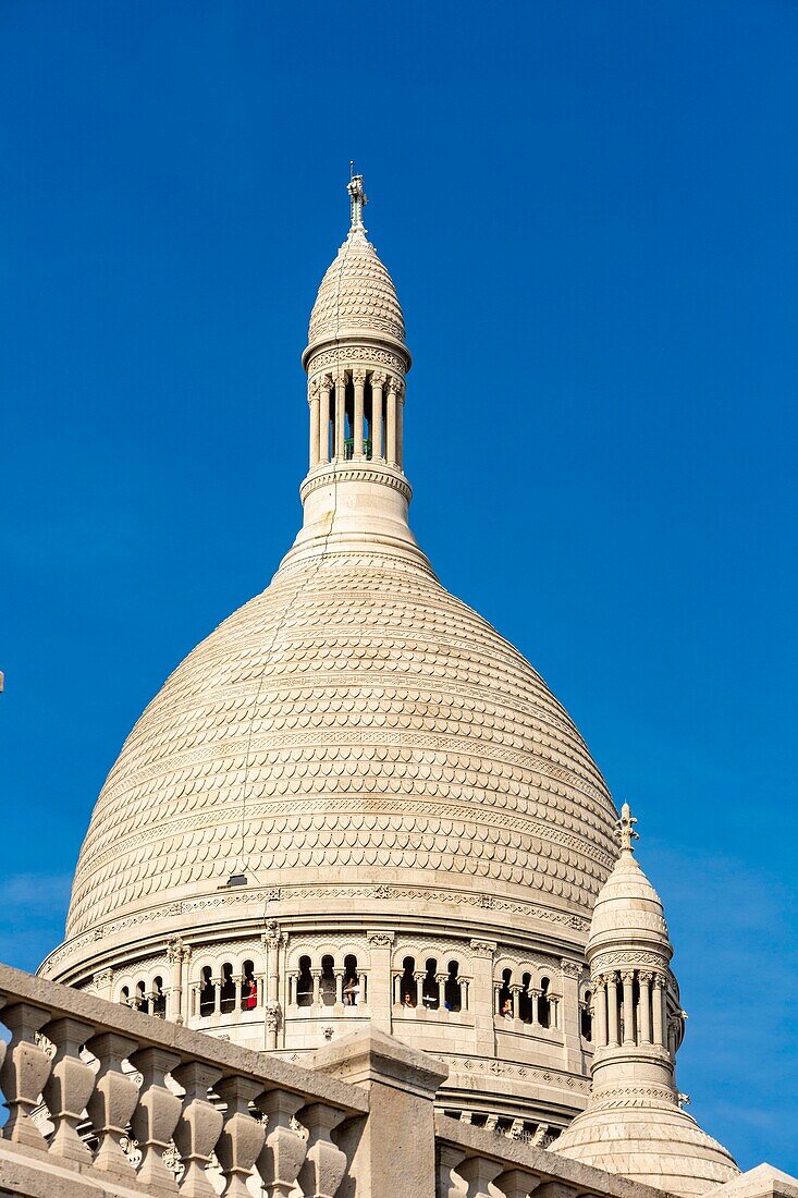 France,Paris,the dome of the Sacred Heart