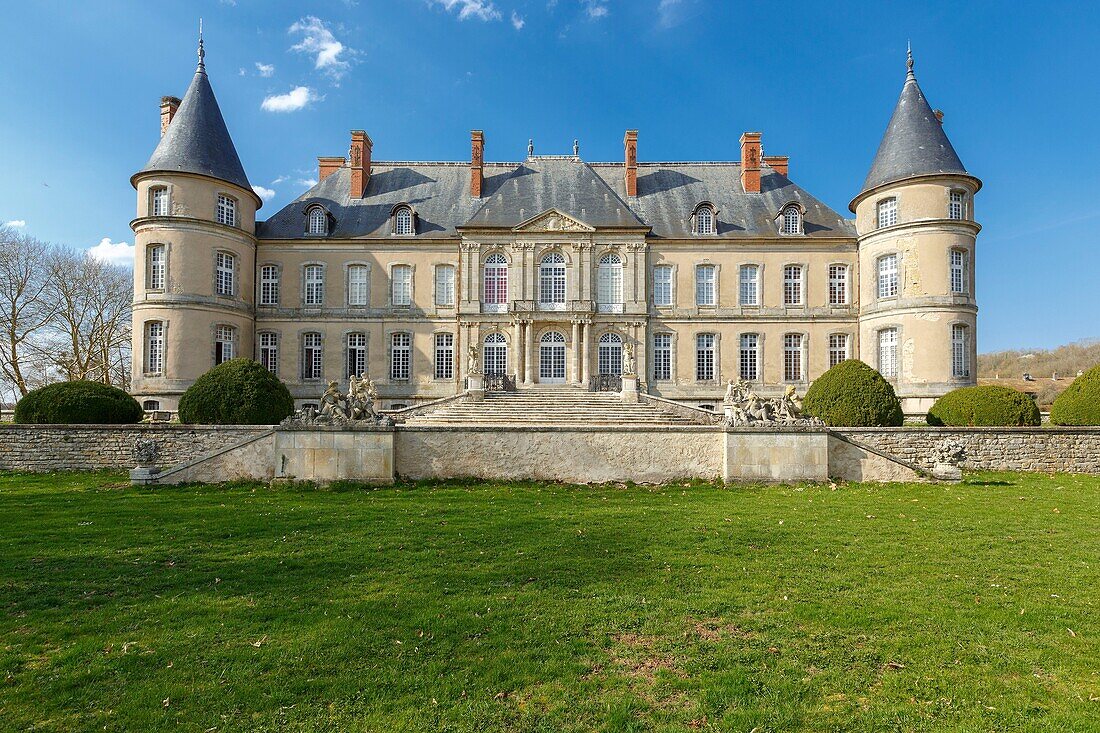 France,Meurthe et Moselle,Haroue,castle of Craon also named castle of Haroue or Palace of Haroue (1720-1732) by architect Germain Boffrand