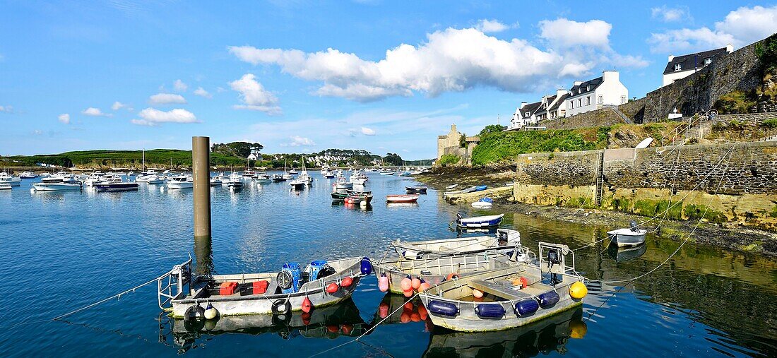 Frankreich,Finistere,Iroise see,Armorique Regionaler Naturpark,Le Conquet,der Hafen