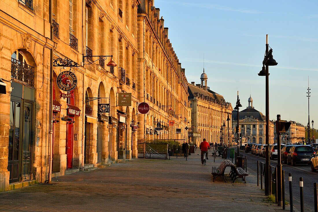 Frankreich,Gironde,Bordeaux,zum Weltkulturerbe gehörendes Gebiet,Stadtteil Saint Pierre,quai de la Douane