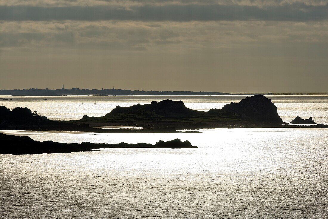 France,Finistere,Morlaix bay,Plougasnou,Pointe de Diben