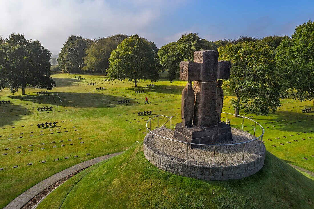 Frankreich,Calvados,La Cambe,Deutscher Soldatenfriedhof des zweiten Weltkriegs