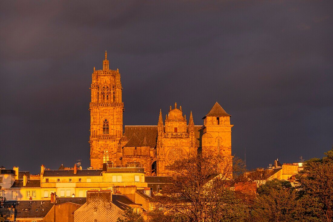 Frankreich,Aveyron,Rodez,die Kathedrale aus dem 13. 16.