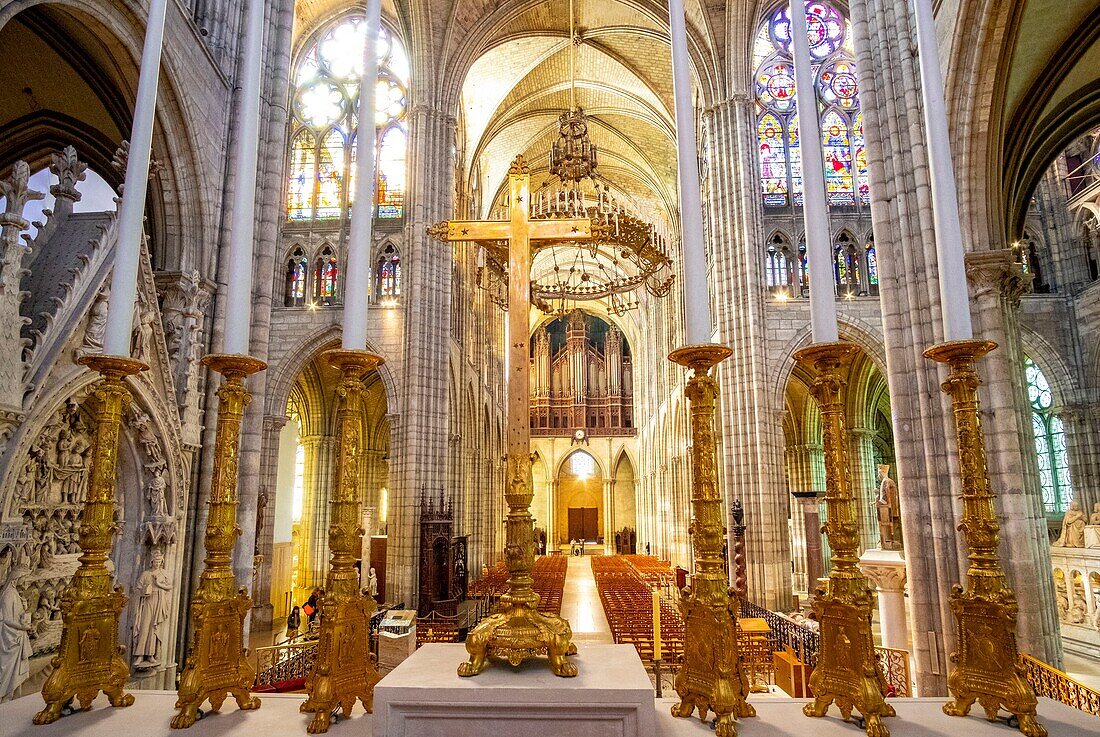 France,Seine Saint Denis,Saint Denis,the cathedral basilica