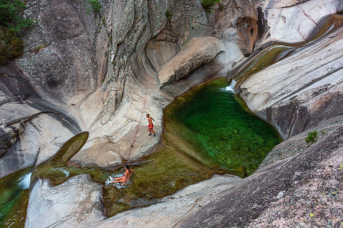 Frankreich,Corse du Sud,Bavella,Purcaraccia-Schlucht