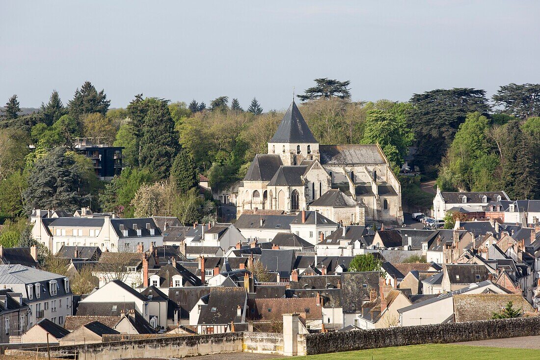 Frankreich,Indre et Loire,Loire-Tal, das von der UNESCO zum Weltkulturerbe erklärt wurde,Amboise,die Kirche Saint Denis