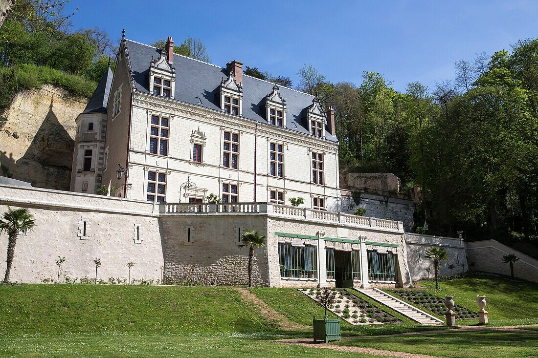 Frankreich,Indre et Loire,Loire-Tal als Weltkulturerbe der UNESCO,Amboise,Schloss Amboise,Chateau Gaillard bei Clos Lucé