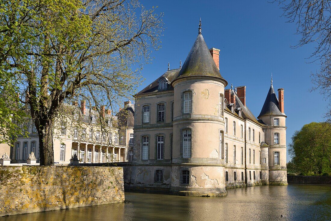 France,Meurthe et Moselle,Haroue,moat of Haroue castle