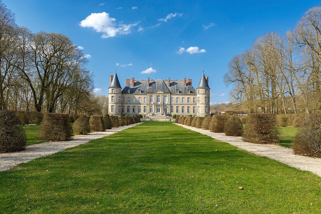 France,Meurthe et Moselle,Haroue,castle of Craon also named castle of Haroue or Palace of Haroue (1720-1732) by architect Germain Boffrand