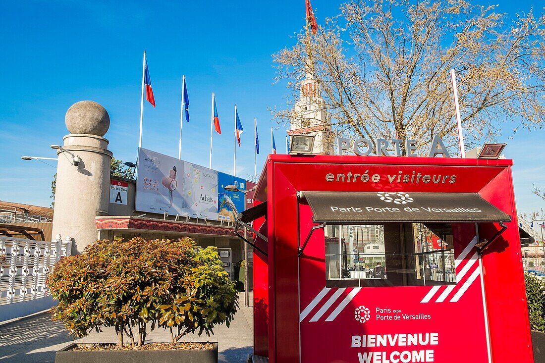 France,Paris,Porte de Versailles,the Paris-Expo Exhibition Center