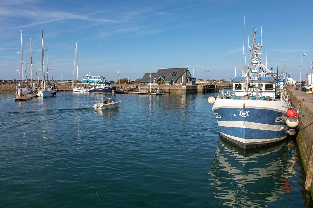 France,Manche,Saint Vaast la Hougue,the port